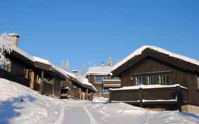 Die Holzhäuser und Appartements sind urig gemütlich